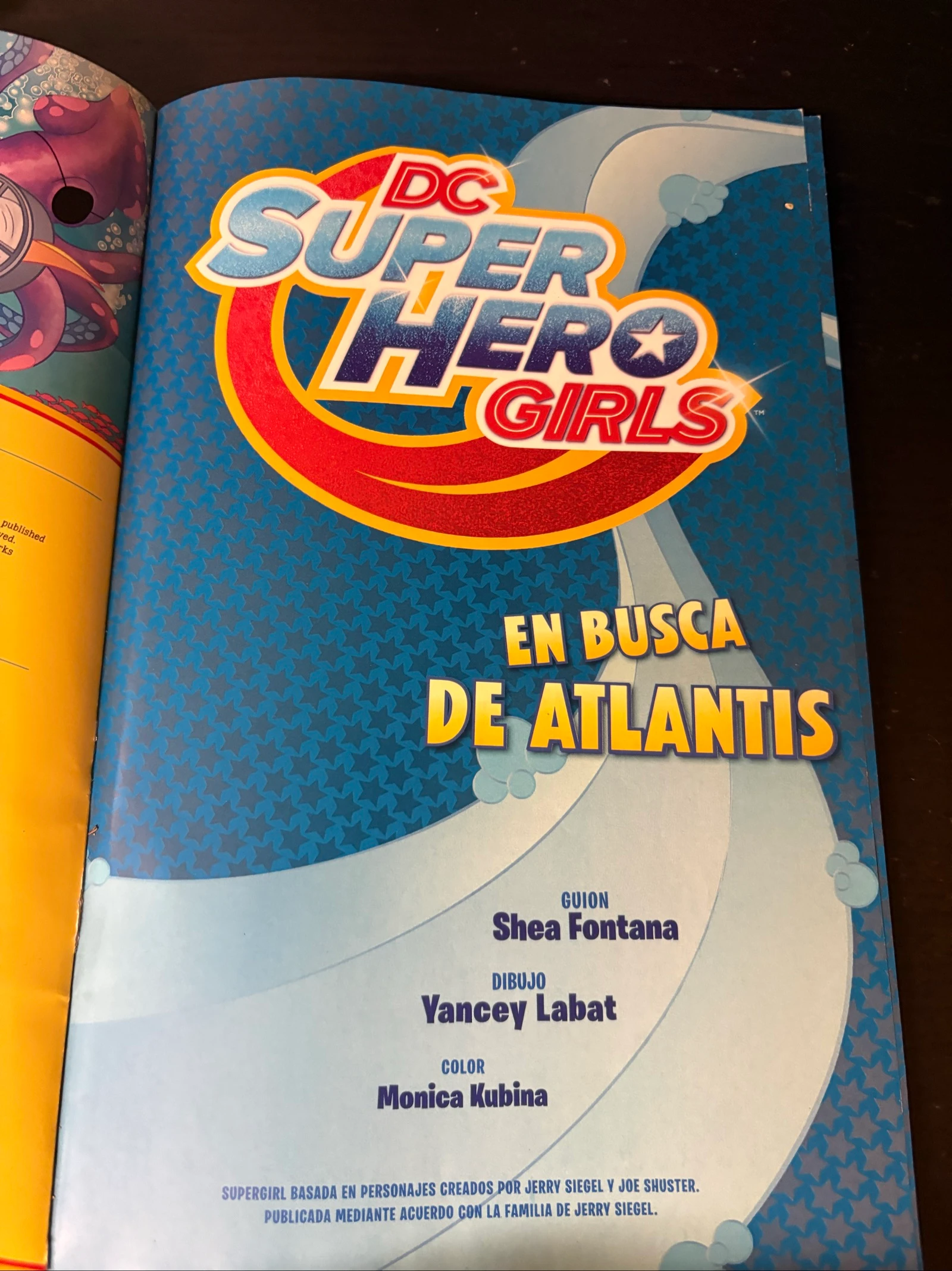 Join the Super Hero Girls on a new underwater adventure! DC Super Hero Girls: Quest for Atlantis, an action-packed, humorous, and adventurous comic starring Supergirl, Wonder Woman, Batgirl, Bumblebee, and Mera. ✅ Very good condition. 📚 Ideal for kids, teens, and DC Comics collectors. 📦 Well-protected shipping to ensure it arrives in perfect condition. 🤝 You can create a bundle with other comics or books from my profile and save on shipping costs. – photo 2